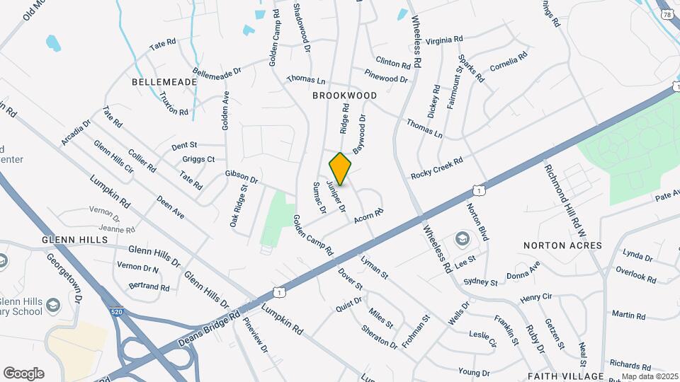 2436 Juniper Dr Mapa y Detalles de la Ubicación