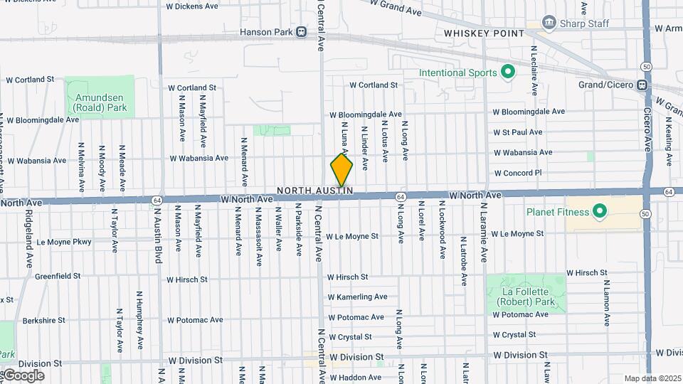5534-5540 W North Ave Map and Location Details