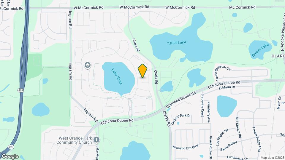 2868 Dawn Redwood Pl Map and Location Details