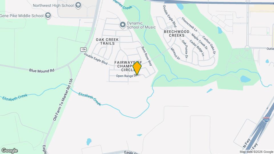 2528 Open Range Dr Map and Location Details