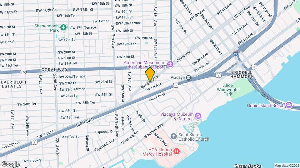 3603 SW 3rd Ave Map and Location Details