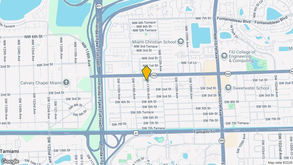 72 SW 113th Ave Map and Location Details