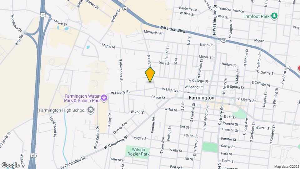 1007 Haw St Map and Location Details