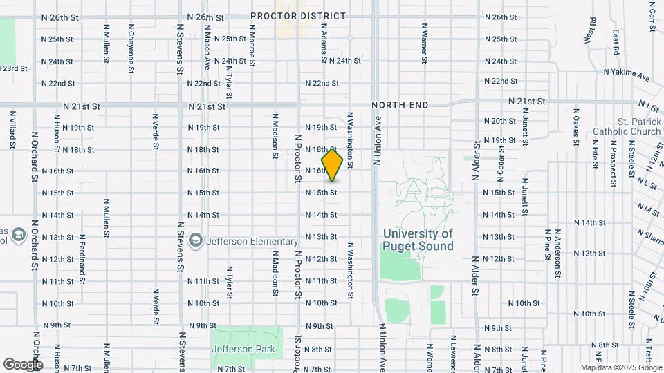 3721 N 15th St Map and Location Details