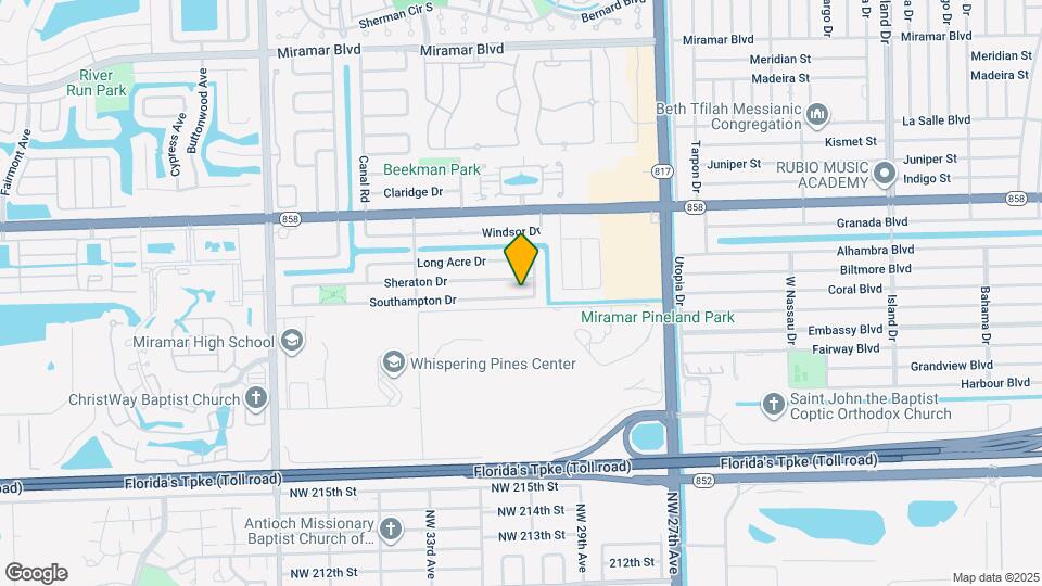 8425 Southampton Dr Map and Location Details