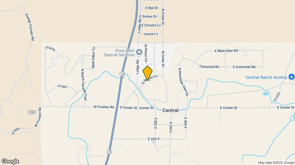 148 E Hunter Ln Map and Location Details