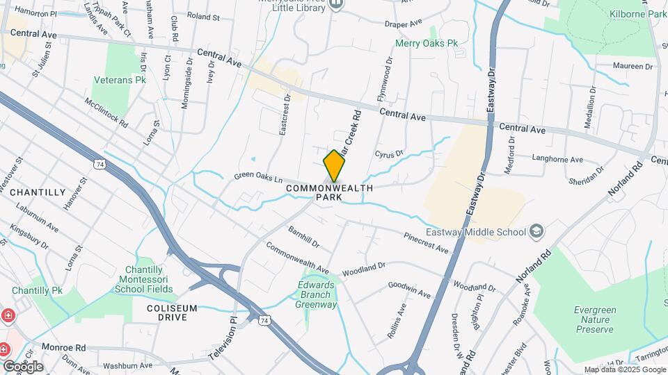 1314 Carolyn Dr Map and Location Details