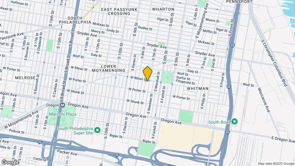 2412 S 7th St Map and Location Details