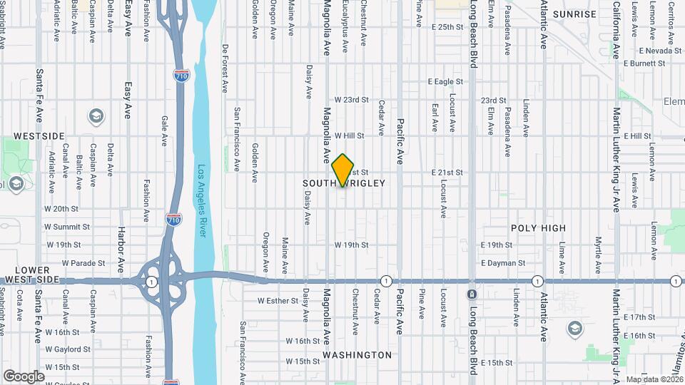 2041 Eucalyptus Ave Map and Location Details