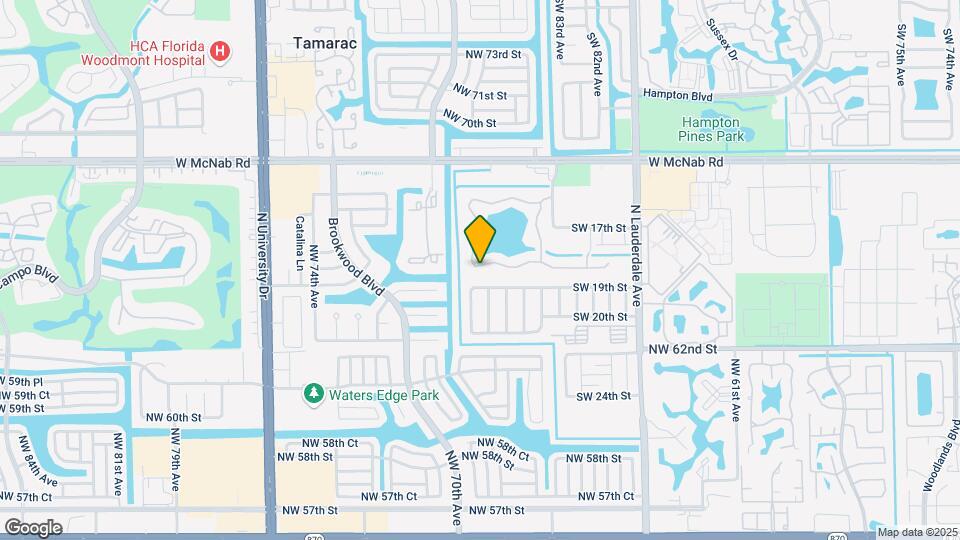 8466 S Coral Cir Map and Location Details