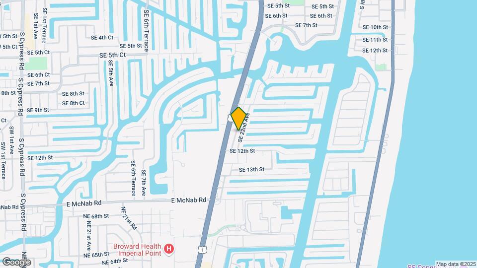 1065-1079 SE 22nd Ave Mapa y Detalles de la Ubicación