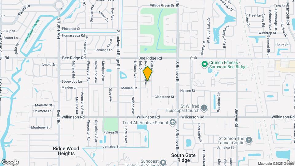 4105 Rockefeller Ave Map and Location Details