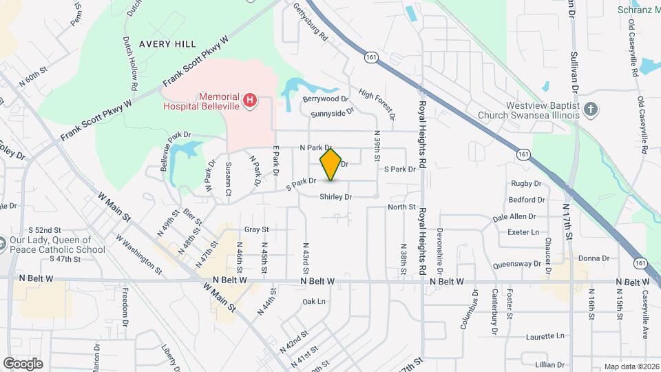 4108 S Park Dr Map and Location Details