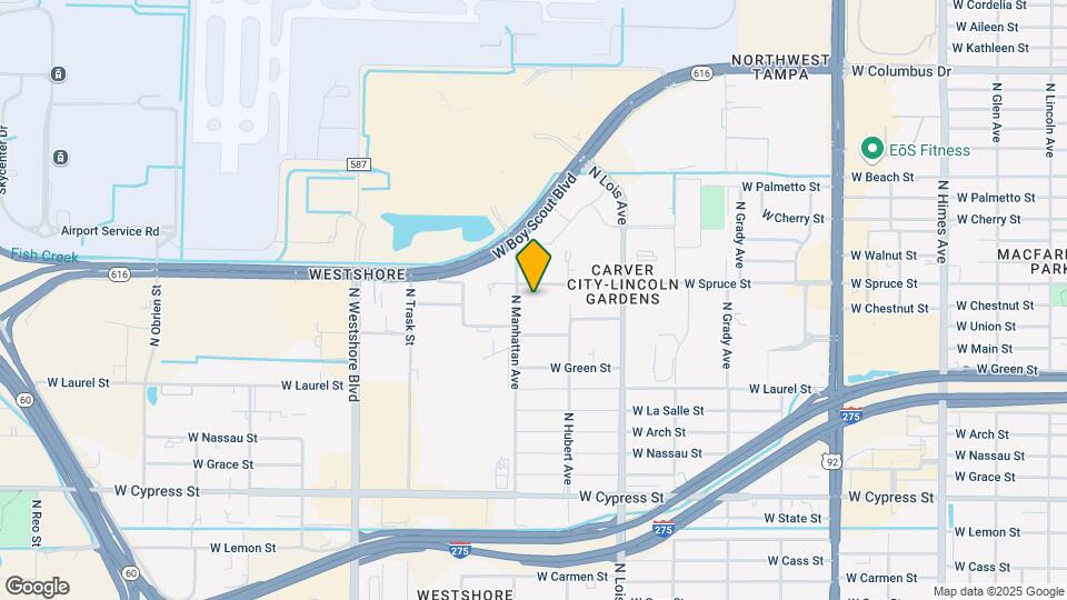Furnished Studio-Tampa - Airport - Spruce Map and Location Details