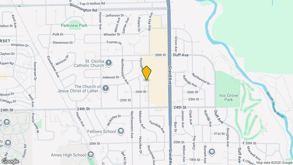 2701 Ferndale Ave Map and Location Details