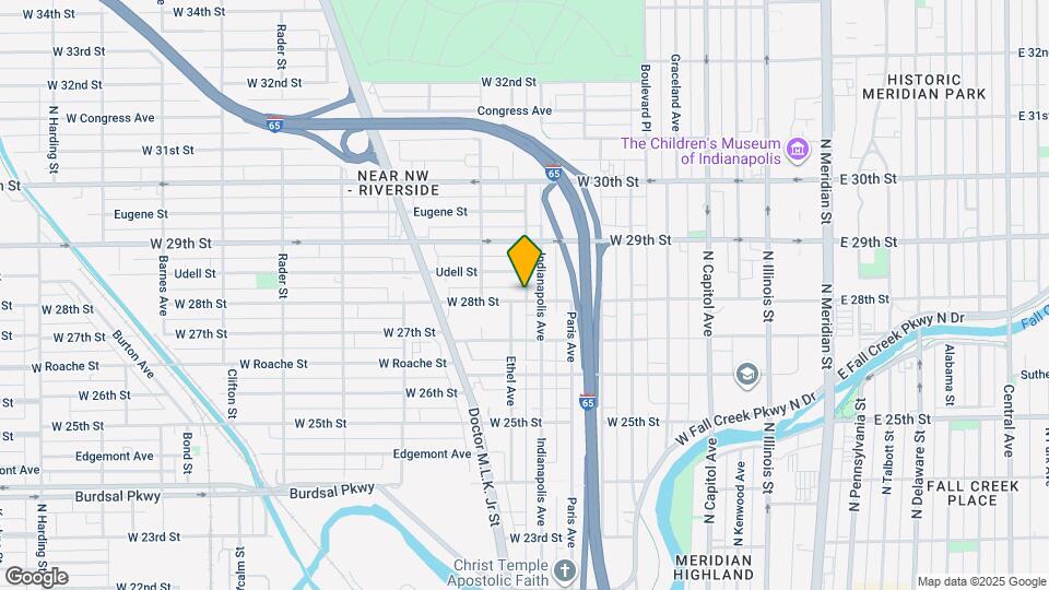 518 W 28th St Map and Location Details