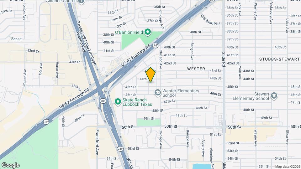 5514 45th St Map and Location Details