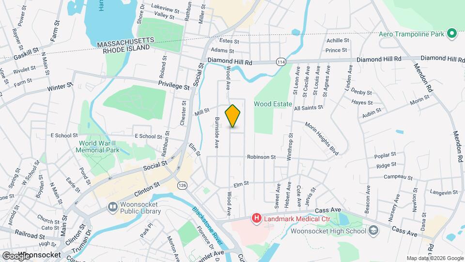 425 Wood Ave Map and Location Details