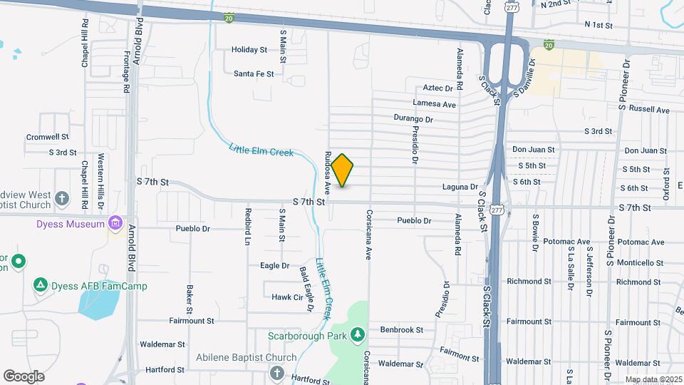 5402 S 7th St Map and Location Details