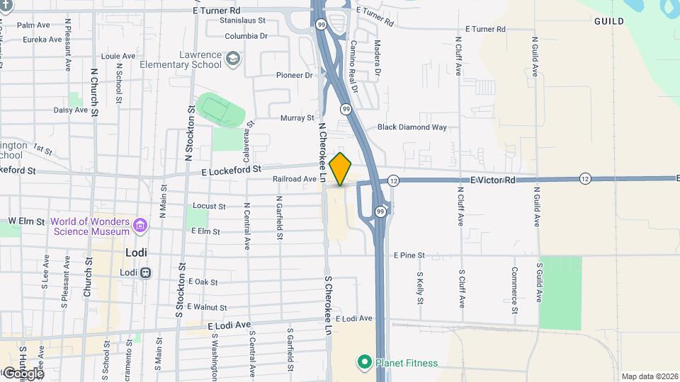 610 E Victor Rd Map and Location Details