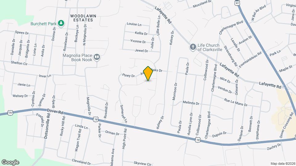 524 Somerset Ln Map and Location Details