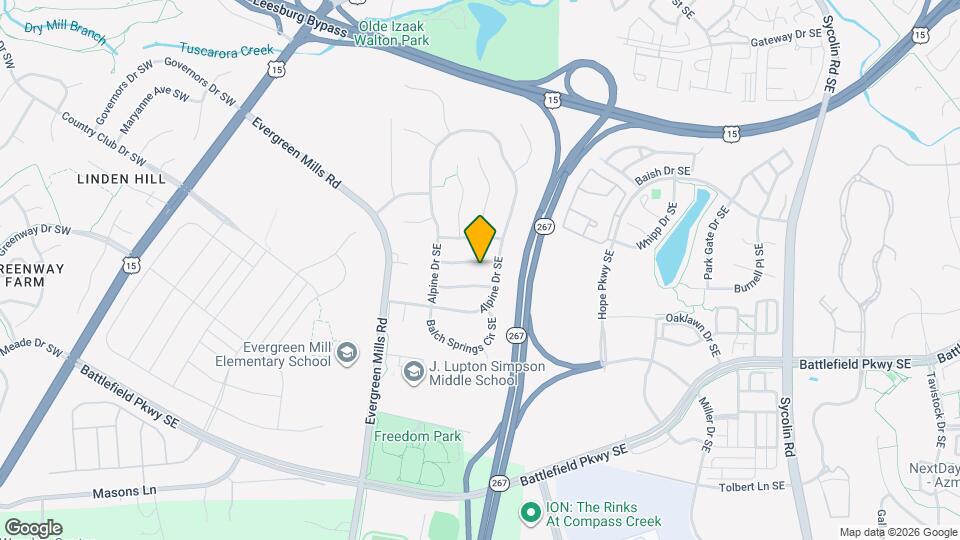 115 Richard Dr SE Map and Location Details