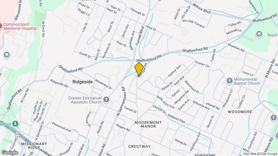 818 Gillespie Rd Map and Location Details