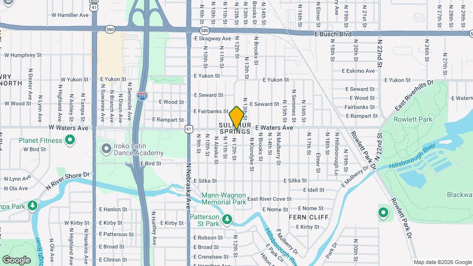 8313 N 12th St Map and Location Details