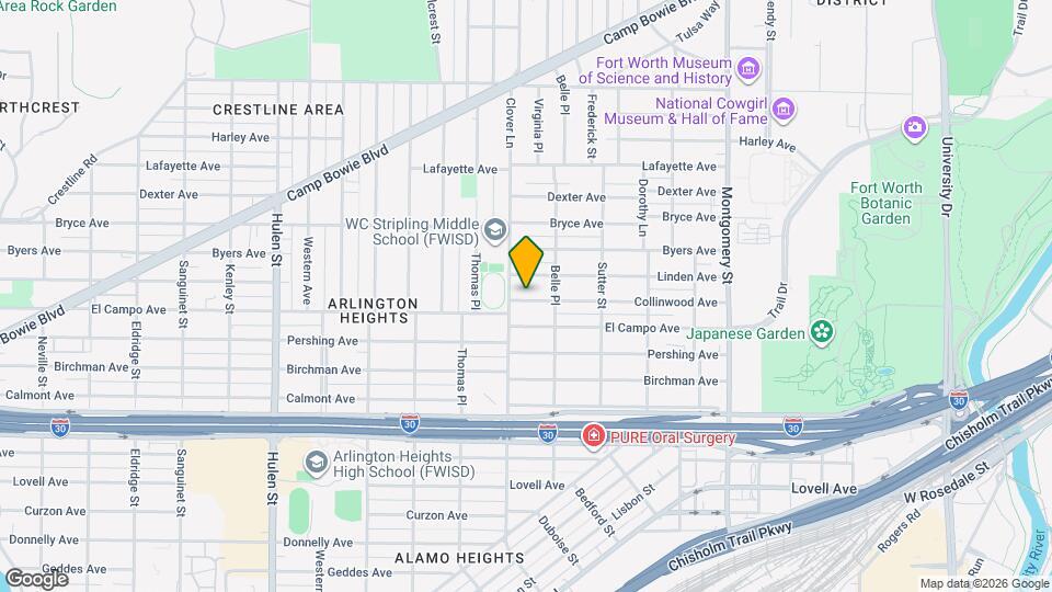 4024 Collinwood Ave Map and Location Details