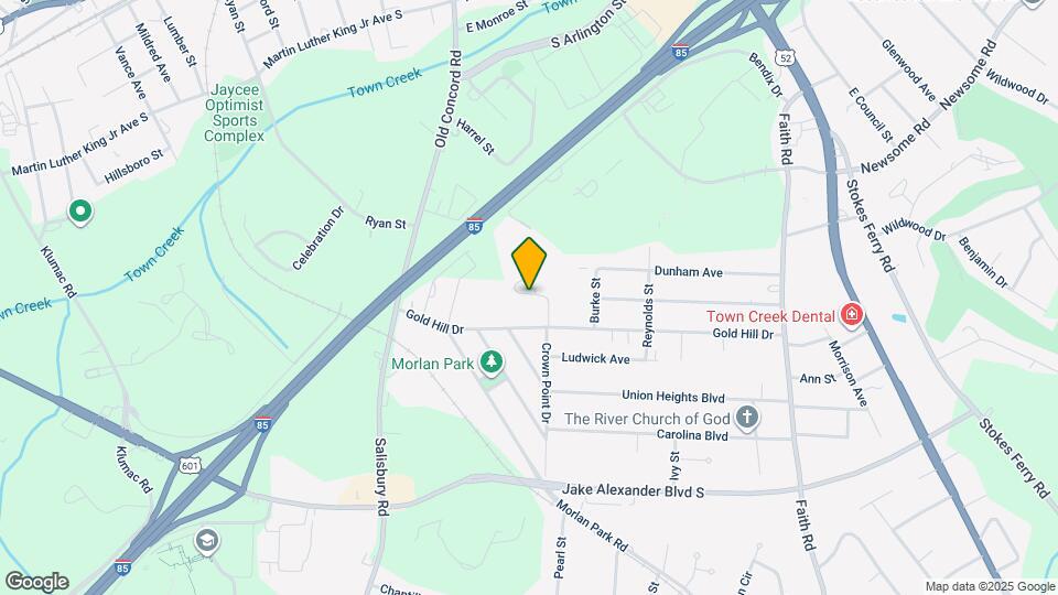 351 Crown Point Dr Map and Location Details