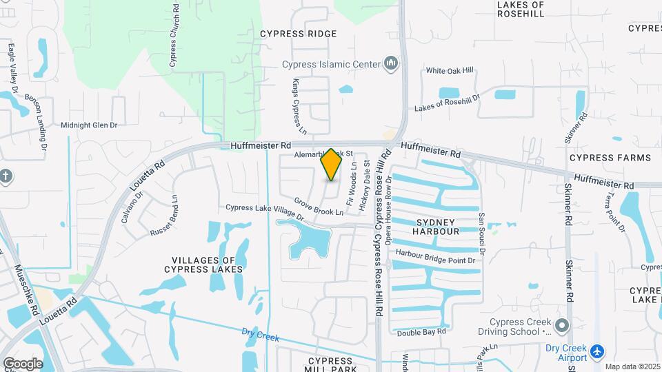 15410 Hazel Thicket Tr Map and Location Details