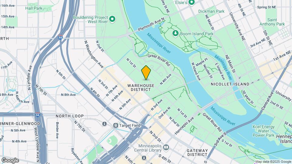 515 N 1st St Map and Location Details