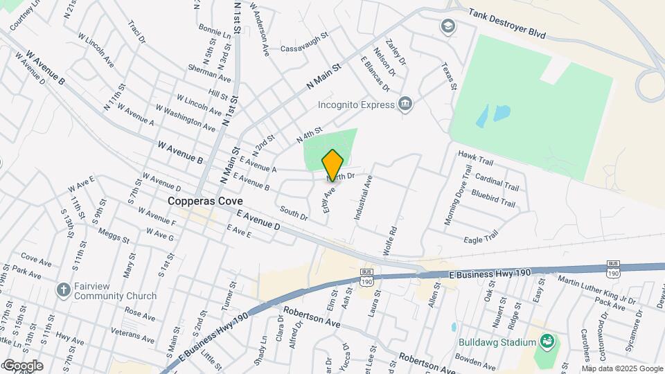 309 Erby Ave Map and Location Details