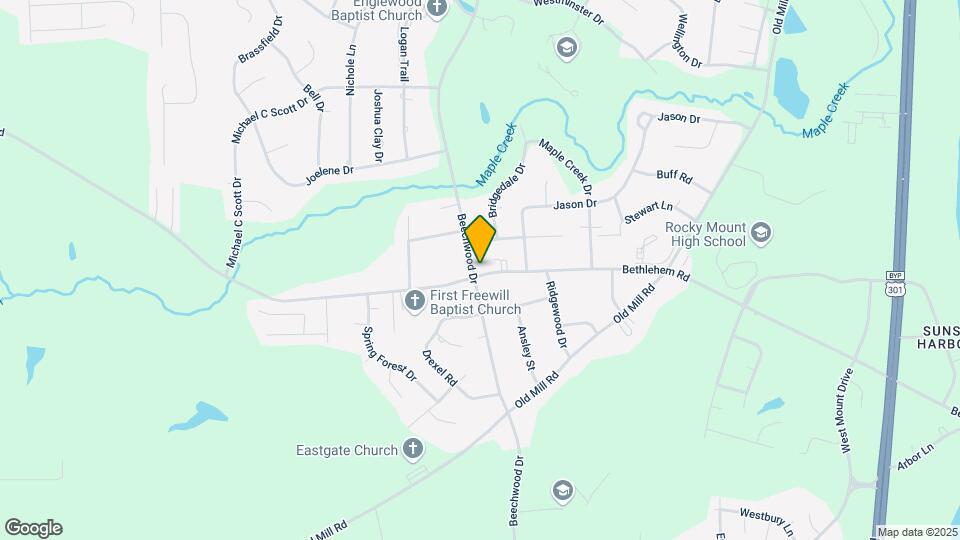 933 Beechwood Dr Map and Location Details