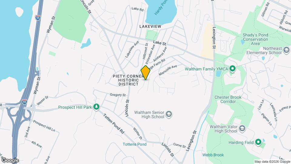 172 Princeton Ave Mapa y Detalles de la Ubicación