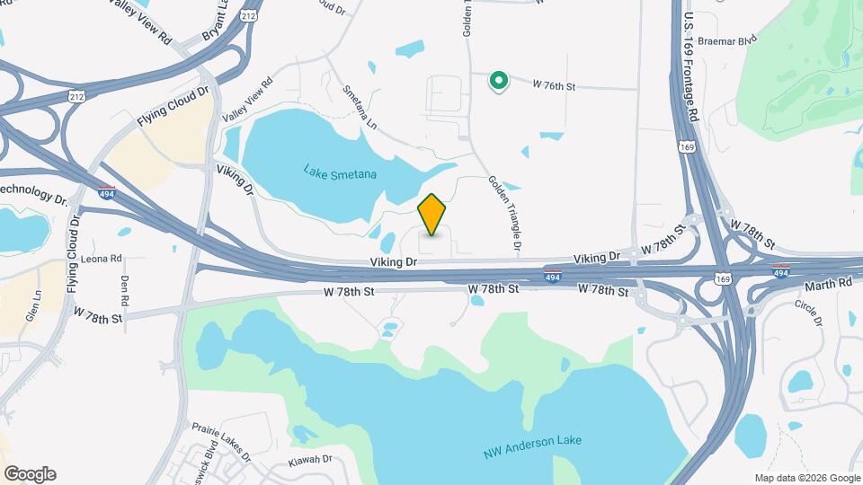 10340 Viking Dr Map and Location Details