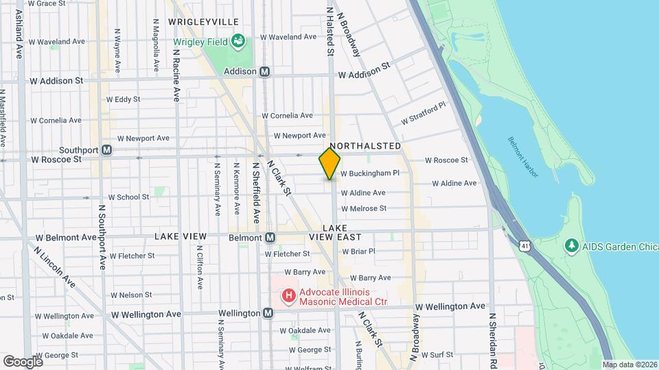 3310 N Halsted St Mapa y Detalles de la Ubicación