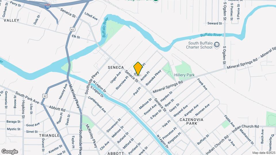 1864 Seneca St, Unit 2 Mapa y Detalles de la Ubicación