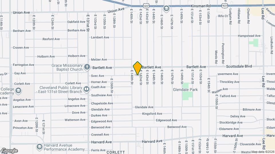 3784 E 142nd St Map and Location Details