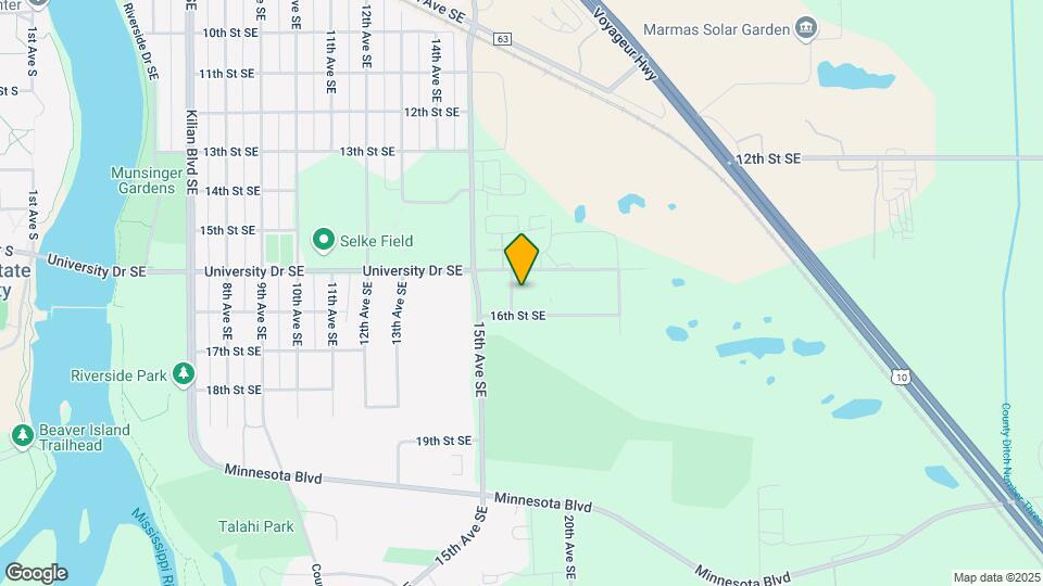 1516 16th Ave SE Mapa y Detalles de la Ubicación