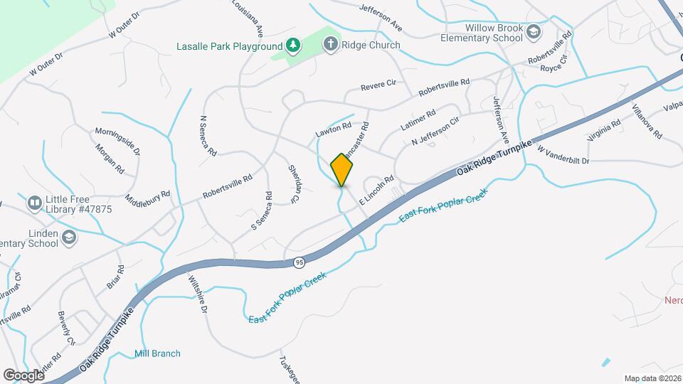 161 Louisiana Ave Map and Location Details