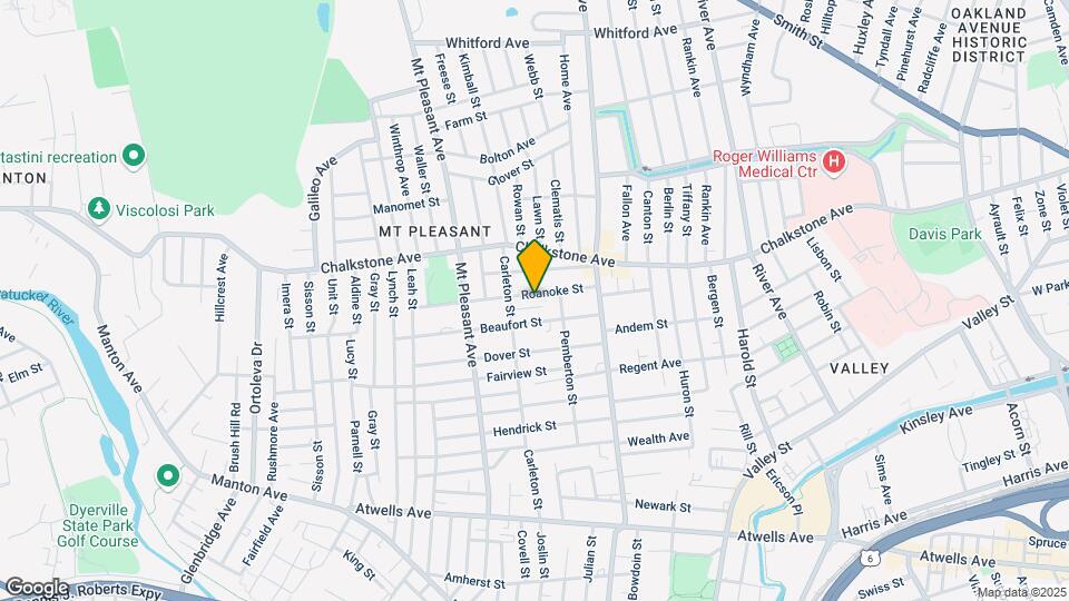 58 Roanoke St Mapa y Detalles de la Ubicación