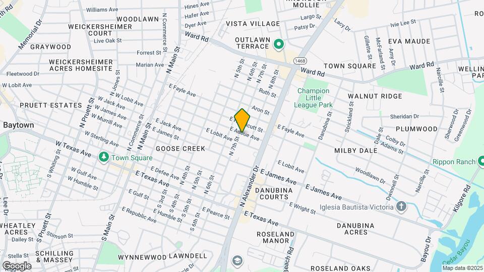 703 E Adoue Ave Map and Location Details