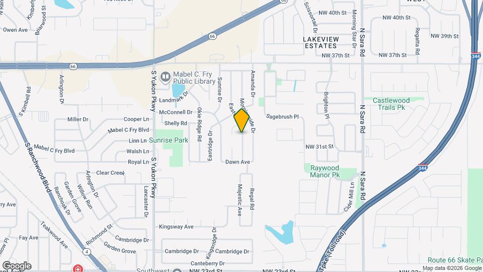 604 Eastview Dr Mapa y Detalles de la Ubicación