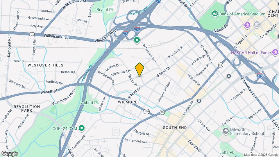 1601 Wilmore Dr Mapa y Detalles de la Ubicación