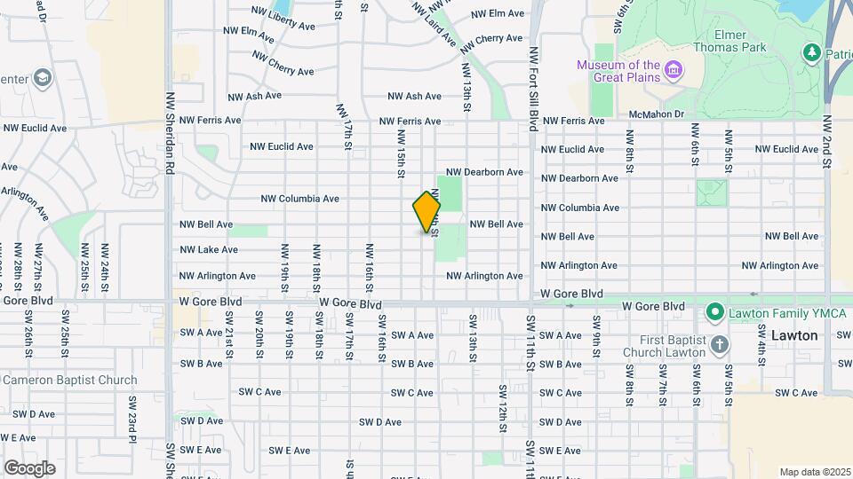 206 NW 14th St Map and Location Details