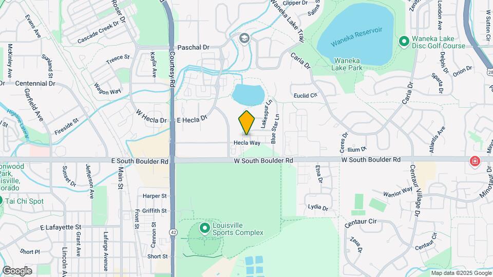 1491 Hecla Way Map and Location Details