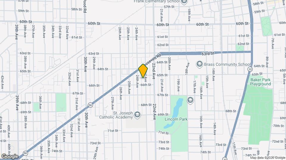 6512 23rd Ave, Unit Upper Mapa y Detalles de la Ubicación