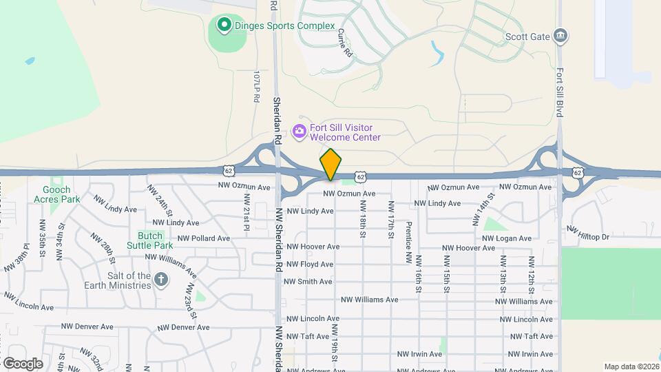 2904 NW 19th St Map and Location Details