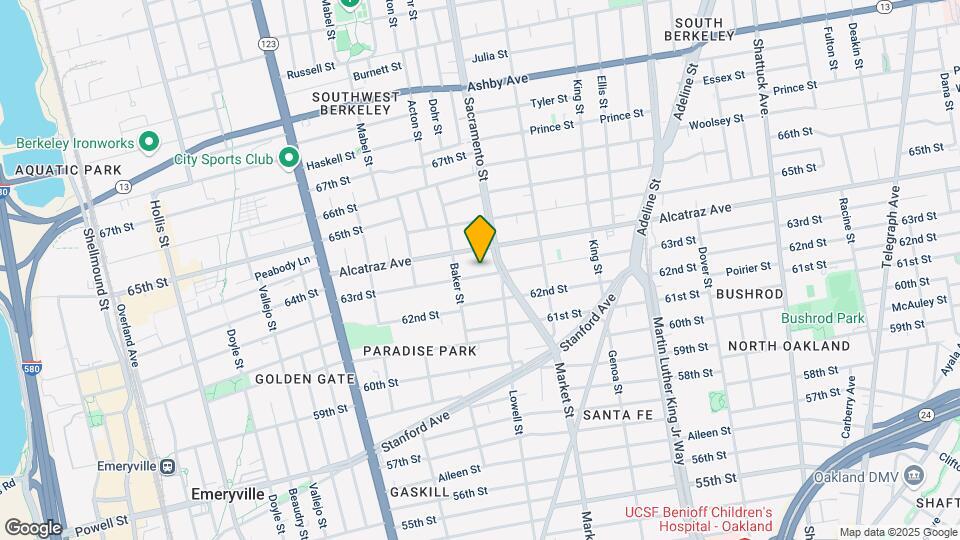 962 63rd St Mapa y Detalles de la Ubicación